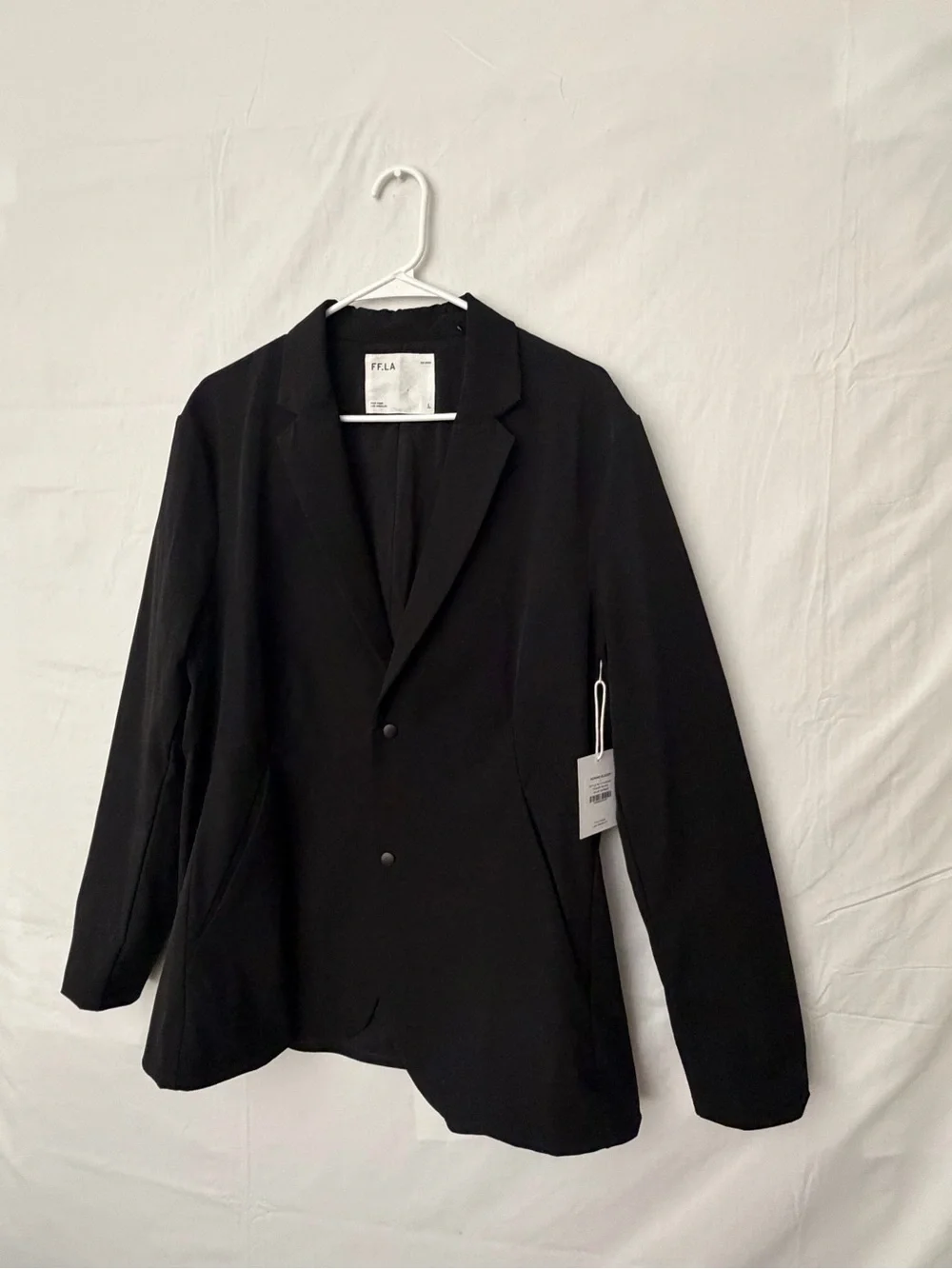 FF.LA Five Four Los Angeles Men’s Nomad Blazer Black Size L NWT(A817)